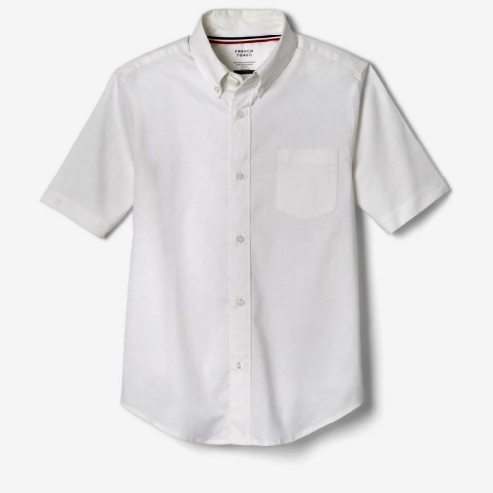 Boys French Toast Short Sleeve Oxford - Size 18 Husky